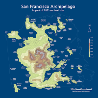 SF+200' sea level rise