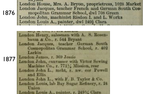 1876 1877 John London